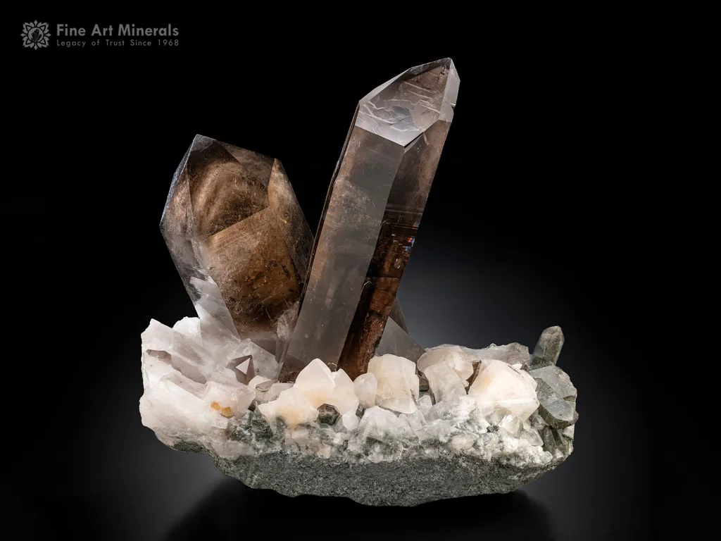 Phantom Smoky Quartz from Pakistan image
