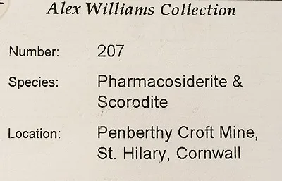 Pharmacosiderite, Scorodite - image 4