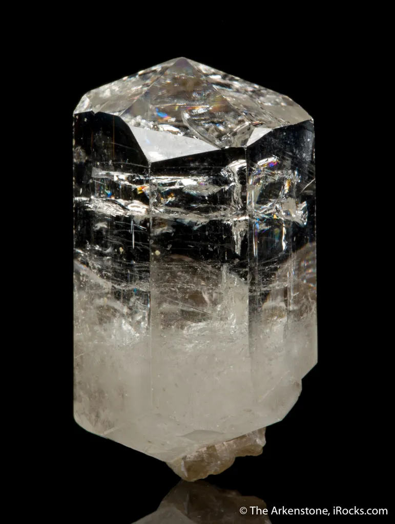 Phenakite (DT) on Smoky Quartz - image 6