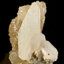 Phenakite on Calcite - image 2