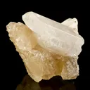 Phenakite on Calcite - image 1