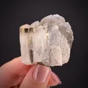 Phenakite on Quartz - image 1