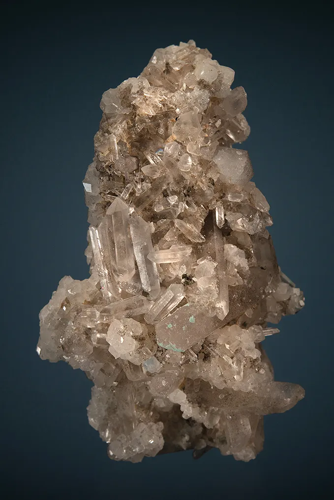 Phenakite on Quartz - image 2