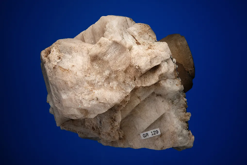 Phenakite with Albite on Microcline - image 3