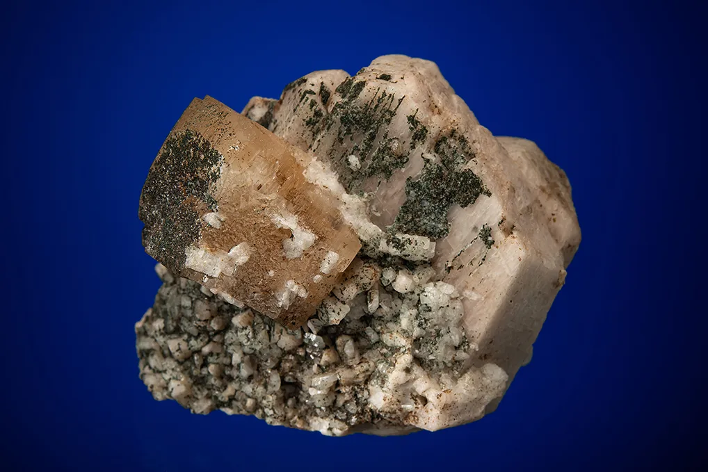 Phenakite with Albite on Microcline image