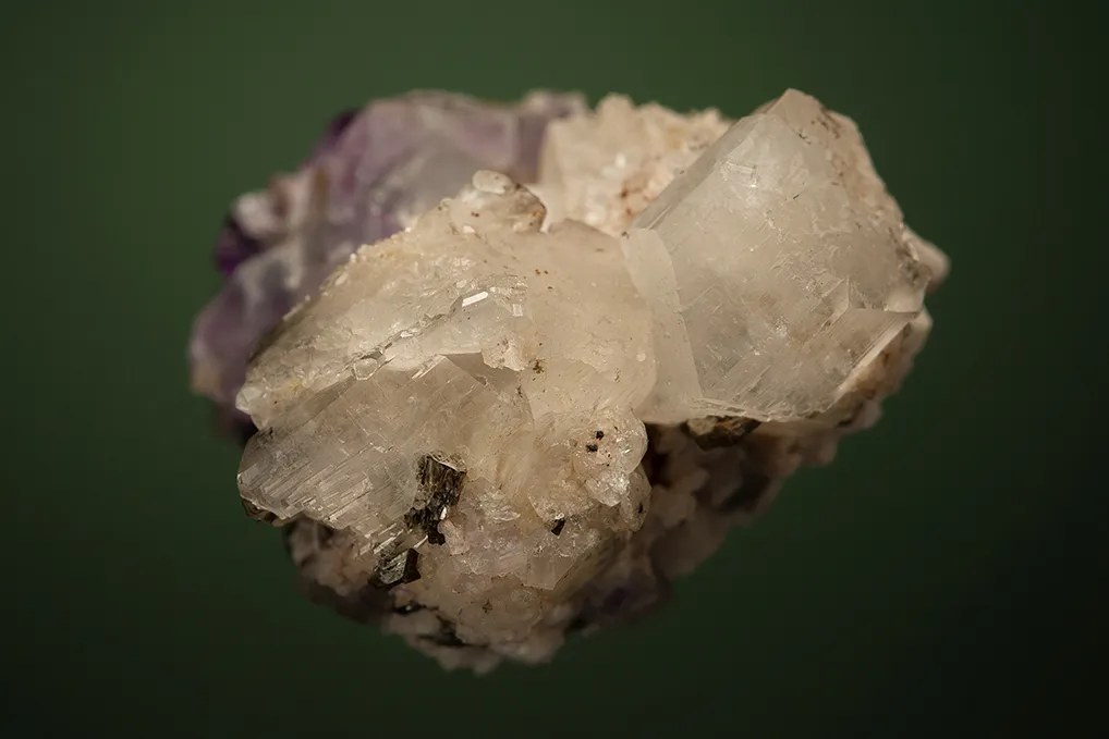 Phenakite with Fluorite - image 3