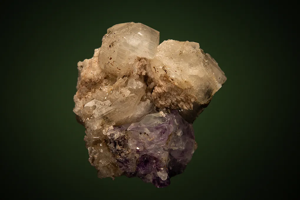 Phenakite with Fluorite image