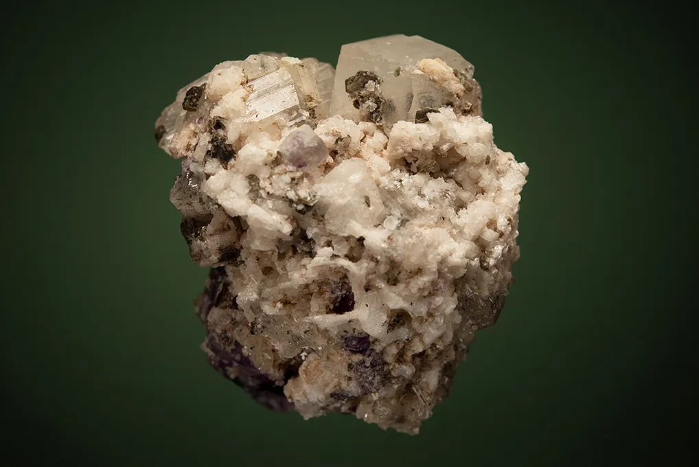 Phenakite with Fluorite - image 2