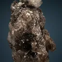 Phenakite with Hematite on Quartz - image 2