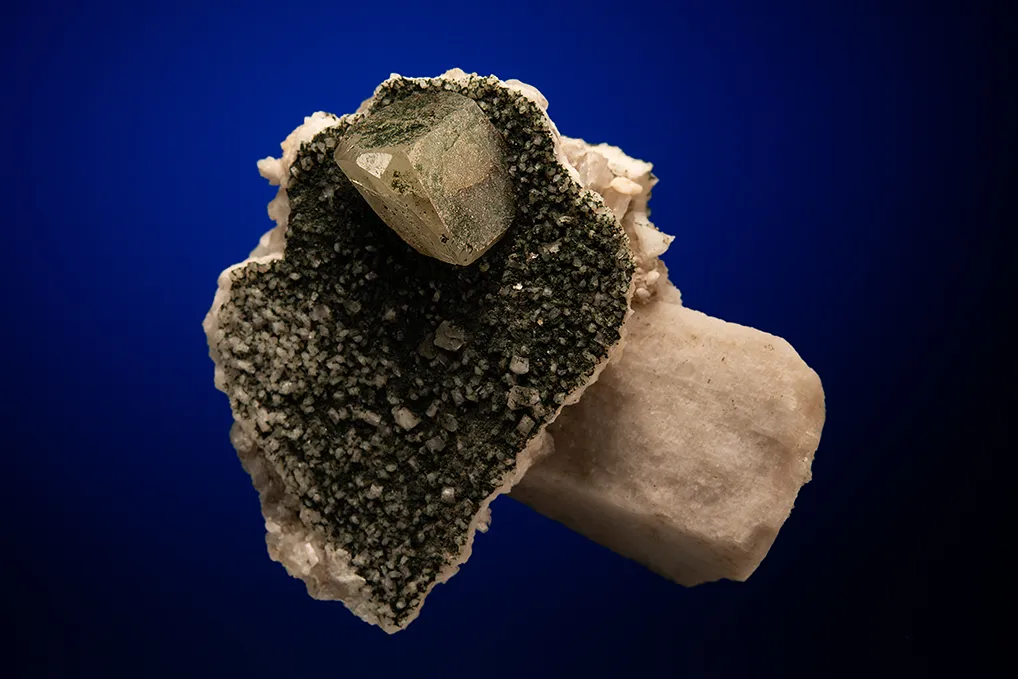 Phenakite with Microcline image