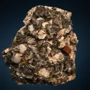 Phenakite with Muscovite and LIMONITE after Pyrite - image 1
