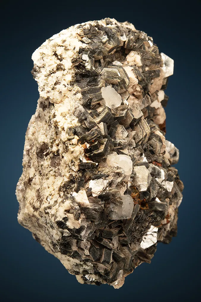 Phenakite with Muscovite and LIMONITE after Pyrite - image 6