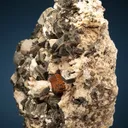 Phenakite with Muscovite and LIMONITE after Pyrite - image 5
