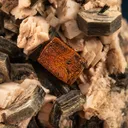 Phenakite with Muscovite and LIMONITE after Pyrite - image 2