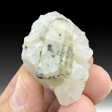 Phenakite with Quartz