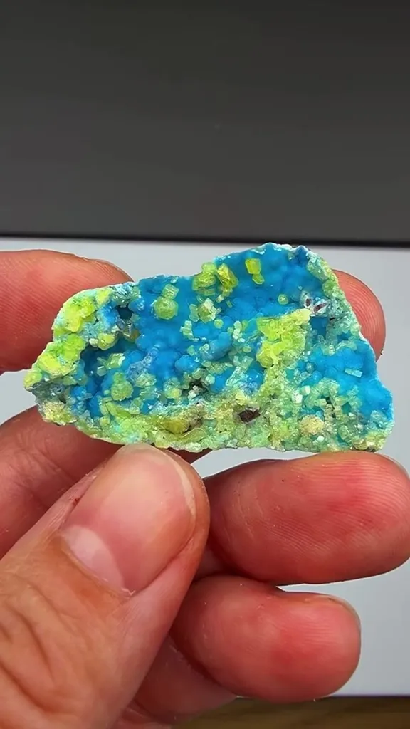 Philipsbornite with Mimetite… A SPECIAL FIND FROM THE CONGO… AND WHAT A… image