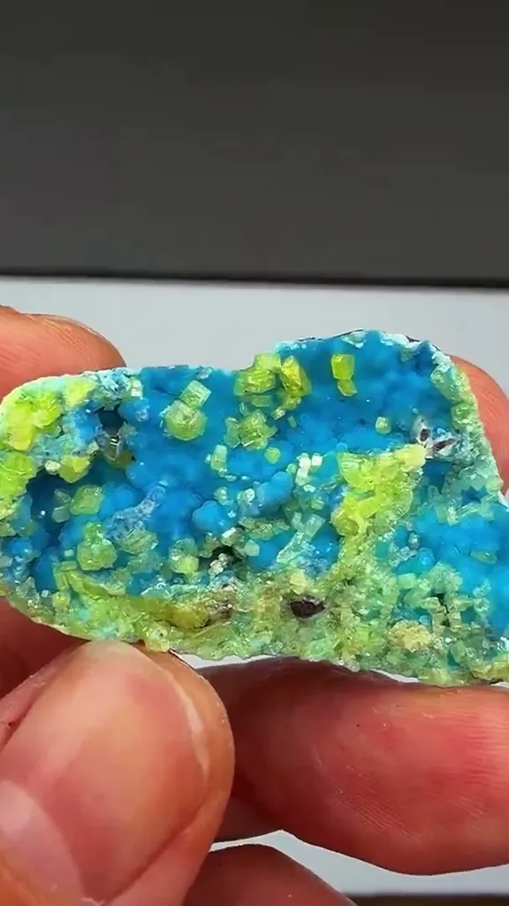 Philipsbornite with Mimetite… A SPECIAL FIND FROM THE CONGO… AND WHAT A… - image 2