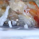 Phillipsite with Fluorite on Chalcedony. Natural Mineral specimen - image 8
