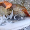 Phillipsite with Fluorite on Chalcedony. Natural Mineral specimen - image 4