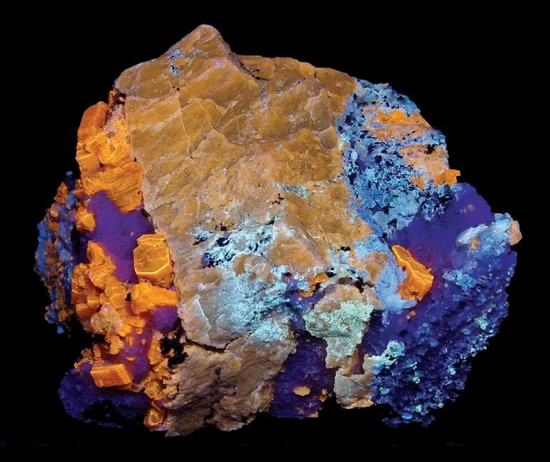 Phlogopite, Dolomite, Forsterite, Calcite image