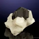 Phlogopite Mica on Orthoclase Feldspar - image 3