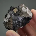 Phosgenite on Galena with Baryte - image 2