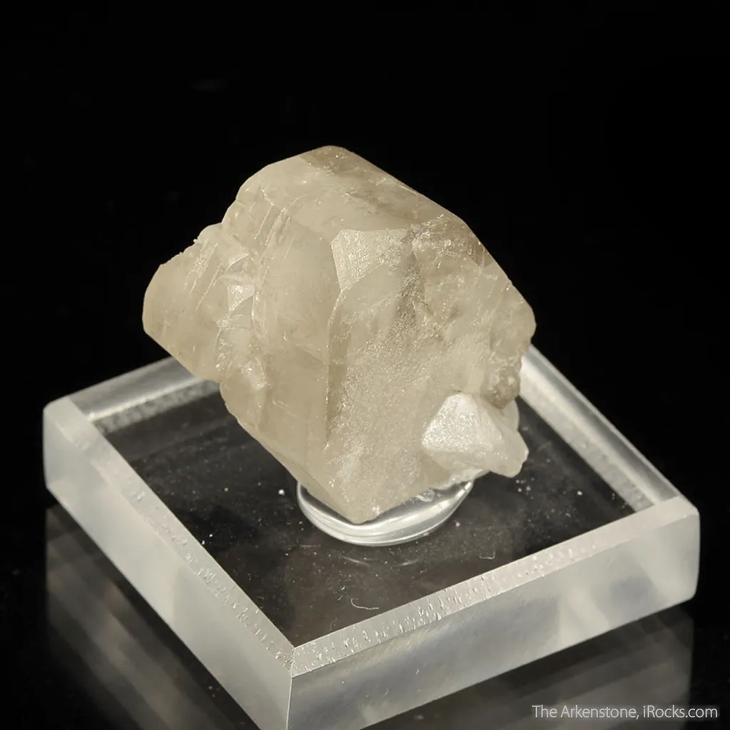 Phosgenite (rough and cut set) - image 3