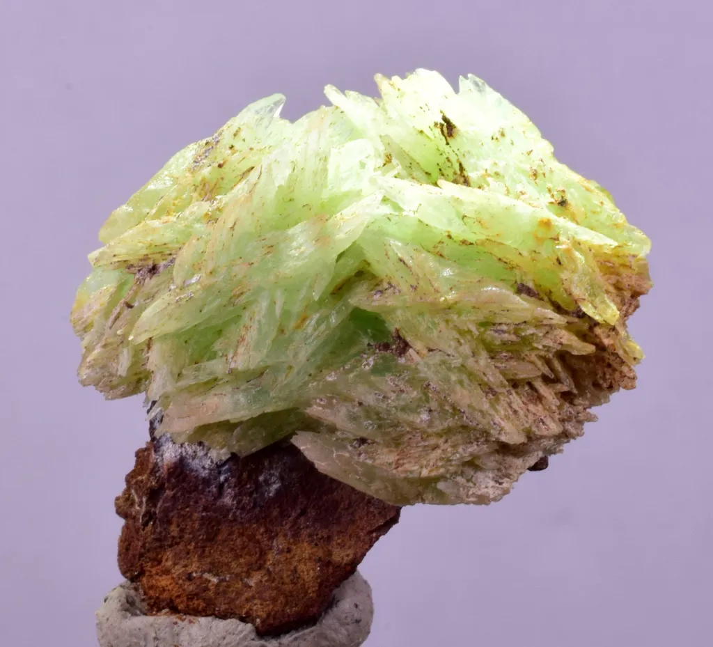 Phosphophyllite from Bolivia, Potosí image