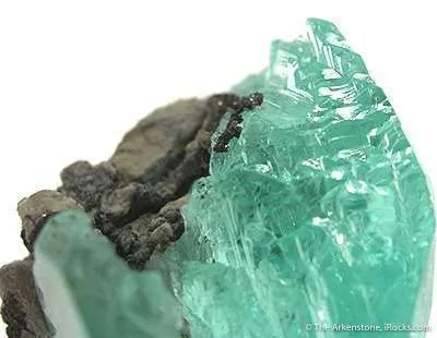 Phosphophyllite (Twinned) on Matrix - image 3