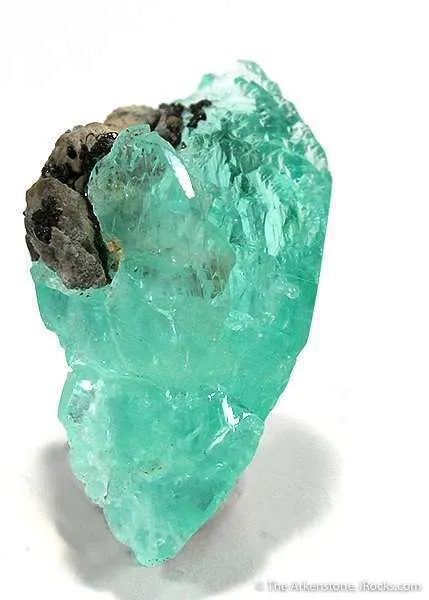 Phosphophyllite (Twinned) on Matrix - image 2