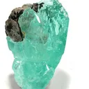 Phosphophyllite (Twinned) on Matrix - image 2