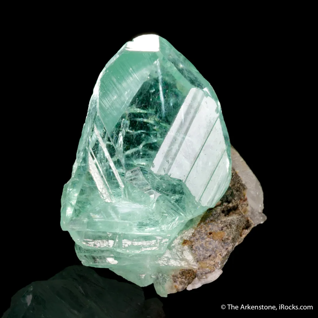 Phosphophyllite with Quartz - image 6