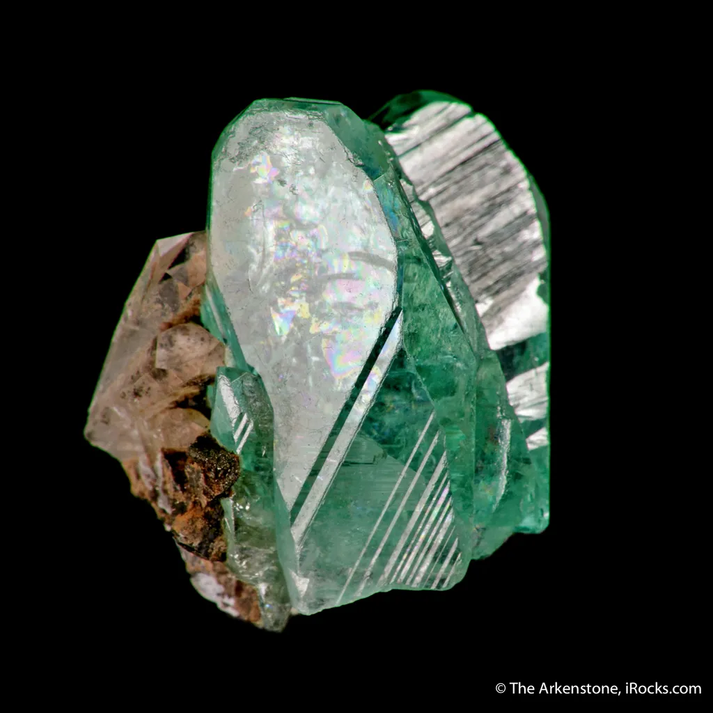 Phosphophyllite with Quartz - image 5