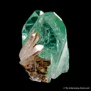 Phosphophyllite with Quartz - image 3