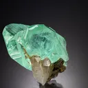 Phosphophyllite with Quartz - image 1