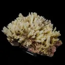 Phosphorescent Calcite on Mordenite with Iron Inclusions – Rare Mineral Specimen from India - image 2
