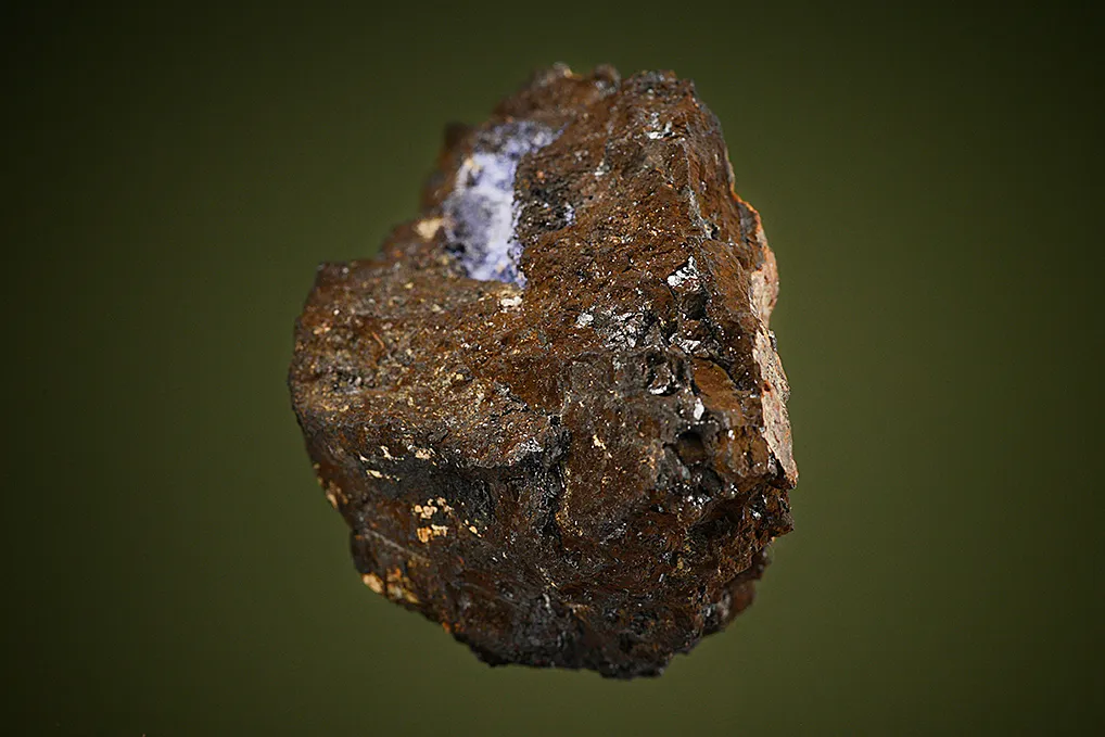 PHOSPHOSIDERITE on Lithiophilite - image 4
