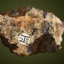 PHOSPHOSIDERITE on Lithiophilite - image 3