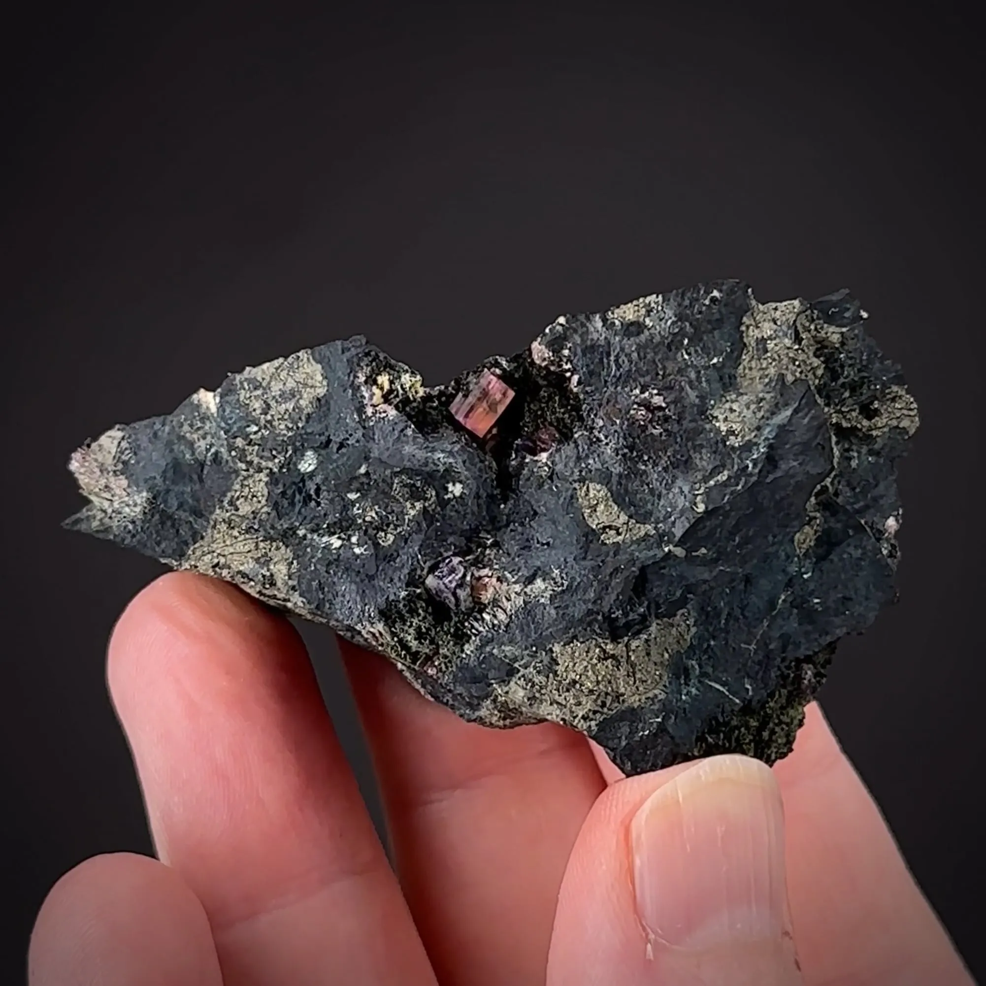 Phosphosiderite with Barbosalite and Pyrite - image 2