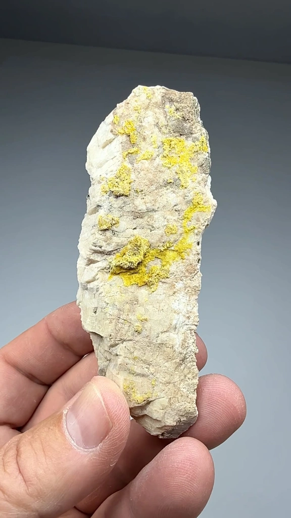 Phosphuranylite from North Carolina, USA - image 2