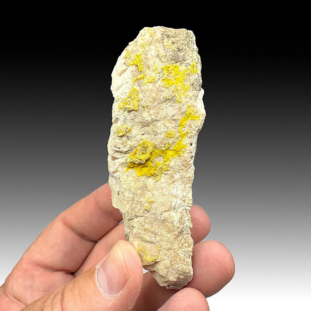 Phosphuranylite from North Carolina, USA - image 1