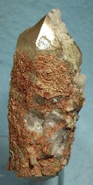 Piemontite, Quartz, Calcite, Kaolinite image