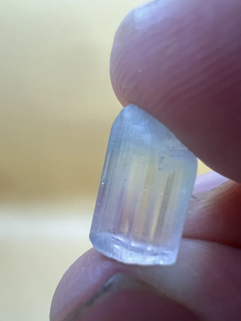 Pink and Blue Cotton Candy Tourmaline from Laghman Mine - 10096 image