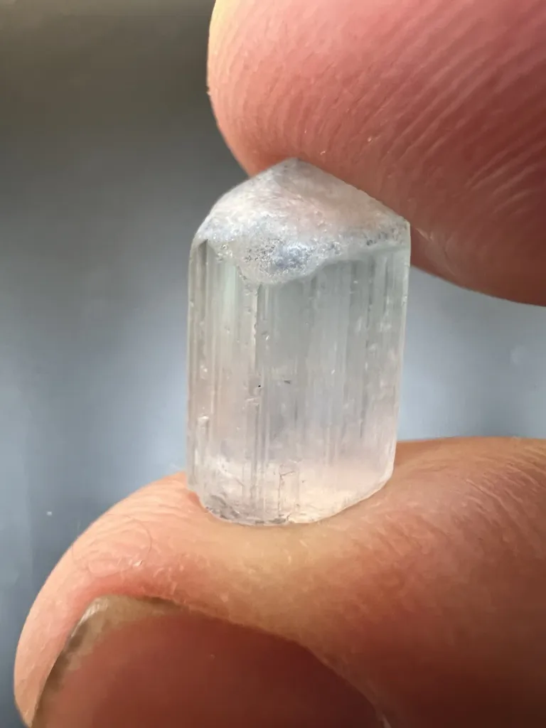 Pink and Blue Cotton Candy Tourmaline from Laghman Mine - 10097 image