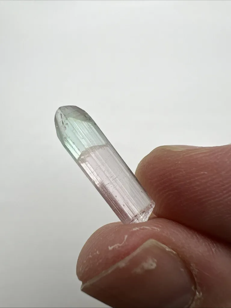 Pink and Blue Cotton Candy Tourmaline from Laghman Mine - 1012 image