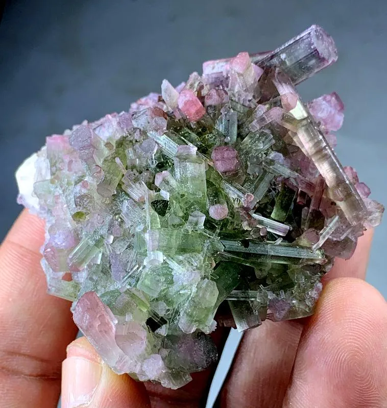 Pink and Green Tourmaline from Afghanistan - image 5