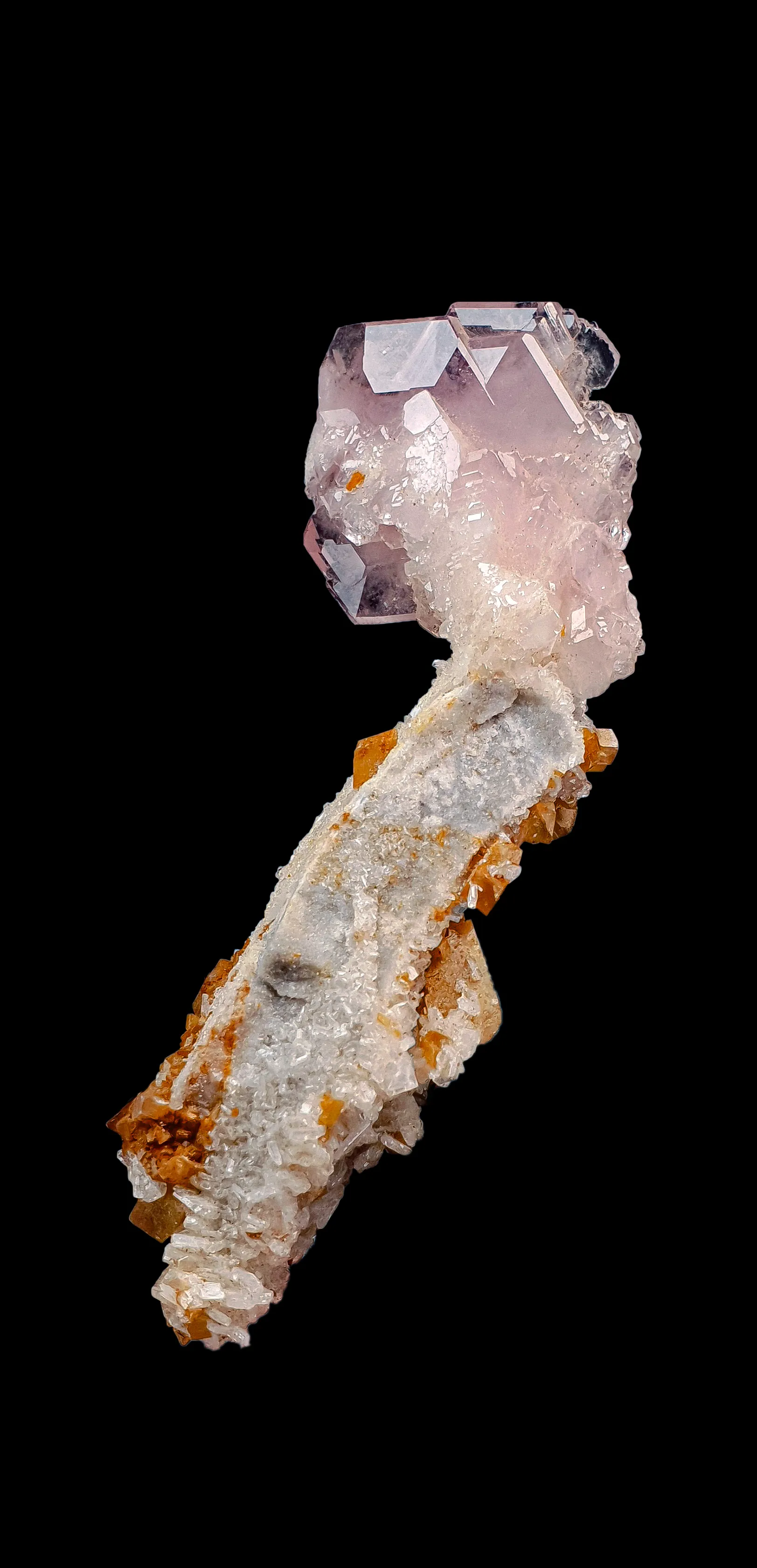 Pink Apatite and Rutile - image 2