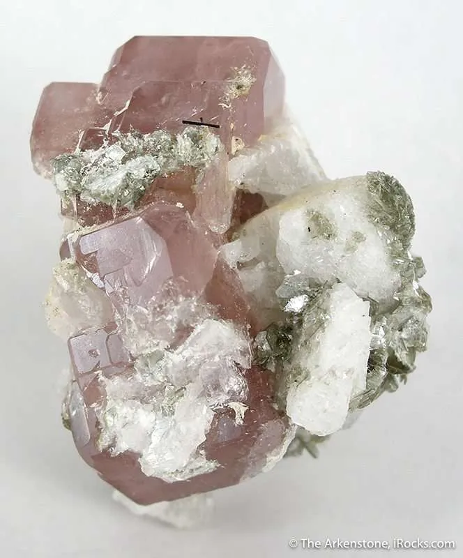 Pink Apatite With Albite image