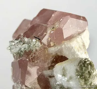 Pink Apatite With Albite - image 2