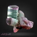 Pink Cap Tourmaline from Afghanistan - image 1
